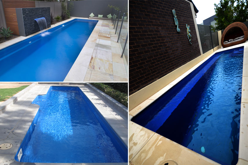 Lap Pool fibreglass pool
