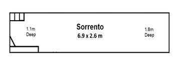 Sorrento fibreglass pool